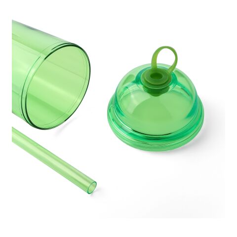 Mug de voyage 500 ml Glow vert clair | sans marquage | non disponible | non disponible