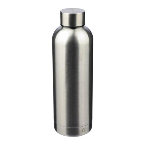 Gourde en acier inoxydable recyclé Isaih argent | sans marquage | non disponible | non disponible