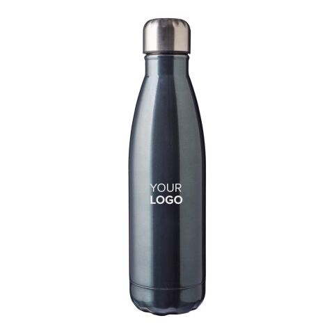 Gourde simple paroi en acier inoxydable recyclé de 650 ml Cliff rouge