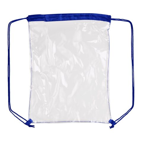 Sac à dos transparent bleu cobalt