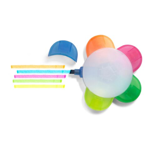 Surligneur en plastique multicolore