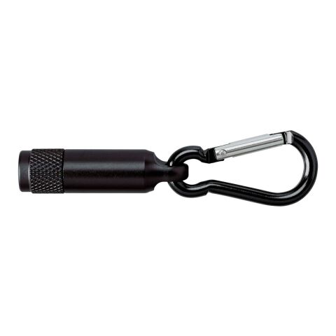 Torche en aluminium avec mousqueton noir