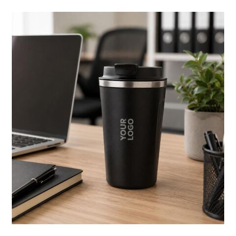 Mug isotherme en acier inoxydable bleu