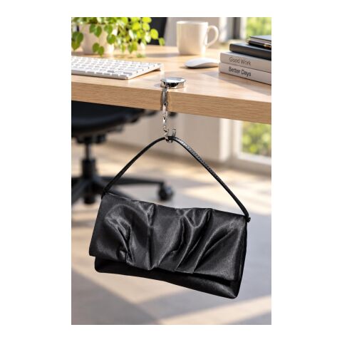 Accroche sac en métal blanc