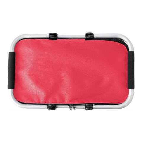 Panier pliable en polyester rouge