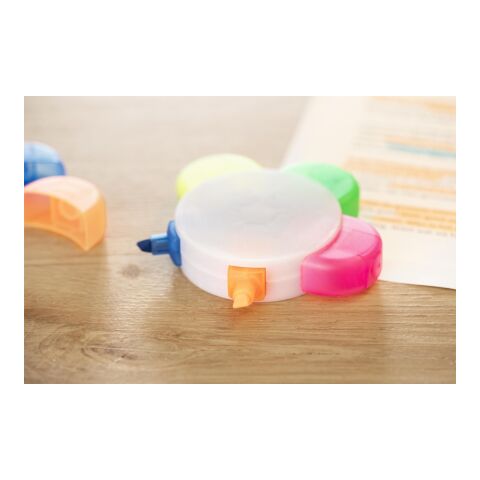 Surligneur en plastique multicolore | sans marquage | non disponible | non disponible