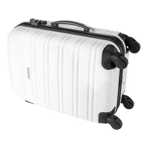 Trolley avec coque rigide en ABS. blanc | sans marquage | non disponible | non disponible