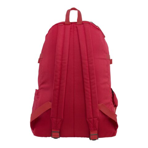 Sac à dos en polyester rouge | sans marquage | non disponible | non disponible