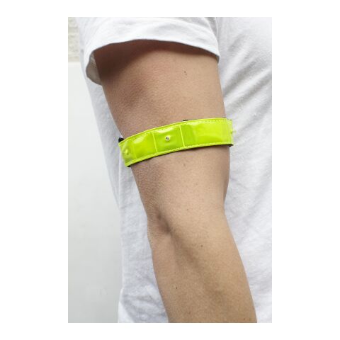 Bracelet fluorescent avec LEDs. jaune | sans marquage | non disponible | non disponible