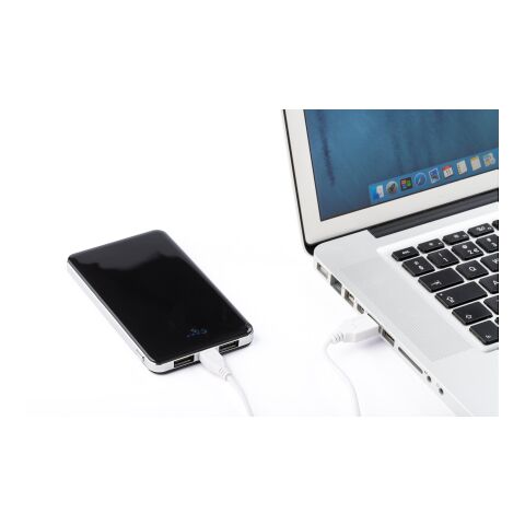 Power Bank en ABS équipé d&#039;une batterie Li-polymère noir | sans marquage | non disponible | non disponible