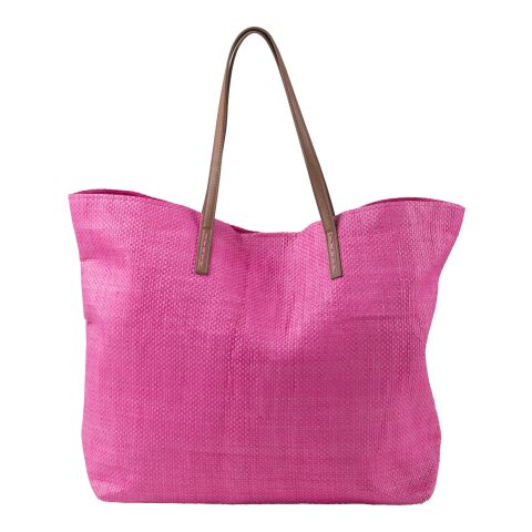 Sac shopping/plage en papier vert lime | sans marquage