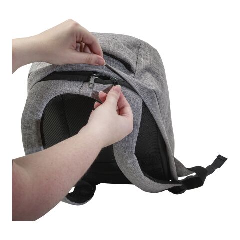 Sac à dos antivol en polyester 600D rouge foncé | sans marquage | non disponible | non disponible