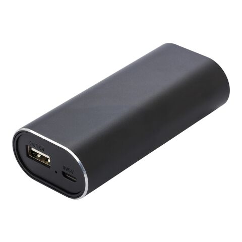 Power Bank muni d&#039;oreillettes noir | sans marquage | non disponible | non disponible