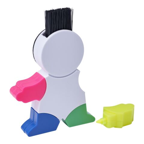 Surligneur en plastique blanc | sans marquage | non disponible | non disponible