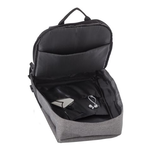 Sac à dos antivol en PVC (600D + 300D) noir | sans marquage | non disponible | non disponible