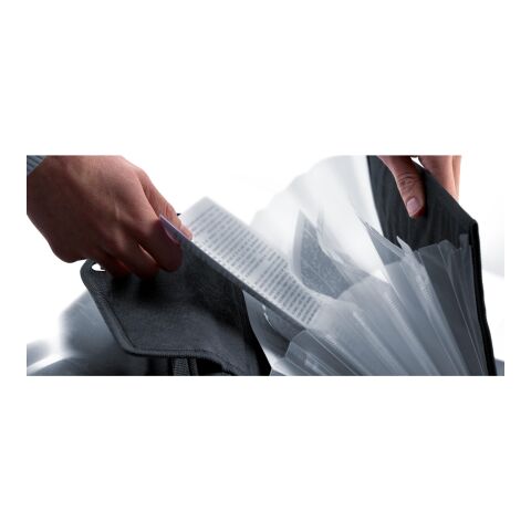 Porte-documents en polyester noir | sans marquage | non disponible | non disponible