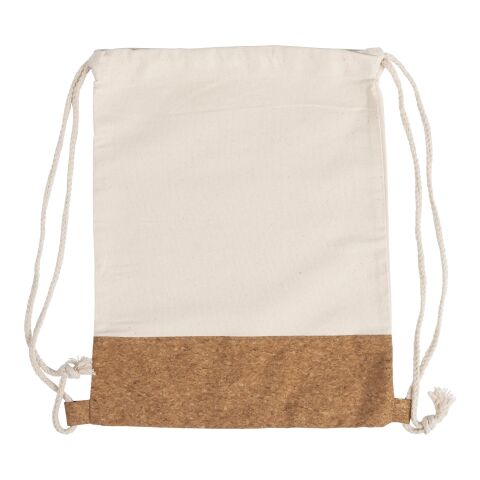 Sac à dos en coton 280g/m². beige | sans marquage | non disponible | non disponible