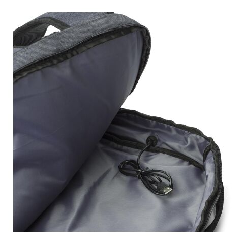 Sac à dos en PVC porte-ordinateur noir | sans marquage | non disponible | non disponible