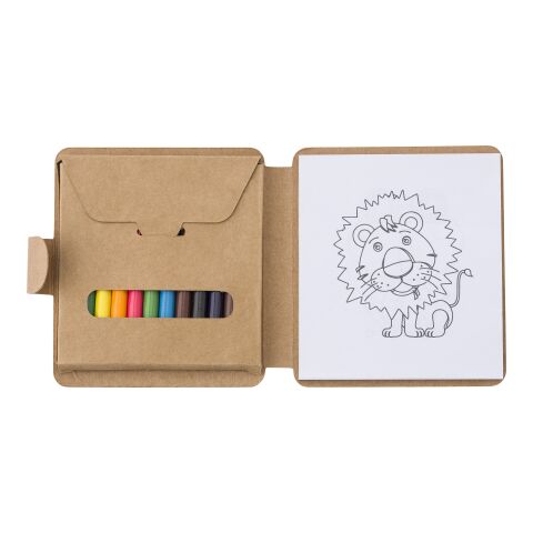 Set à dessin de 12 crayons multicolore | sans marquage | non disponible | non disponible