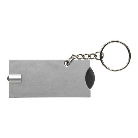 Porte-clés torche 1 LED noir | sans marquage | non disponible | non disponible