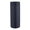 Bouteille d’eau Illuminate de 650&nbsp;ml en acier inoxydable recyclé à double paroi RCS avec couvercle 3&nbsp;pièces Standard | Marine | sans marquage | non disponible | non disponible