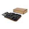Ensemble d'outils Spike 24 pièces en plastique recyclé certifié RCS avec pochette en liège Standard | Naturel | sans marquage | non disponible | non disponible