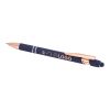 Stylo bille Nanna avec finition or rose Standard | Bleu océan | sans marquage | non disponible | non disponible
