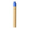 Stylo bille en carton recyclé et plastique de maïs Berk Standard | Bleu | sans marquage | non disponible | non disponible
