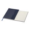 Carnet à couverture rigide en PU recyclé Alejandra A6 Standard | Bleu océan | sans marquage | non disponible | non disponible