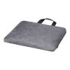 Sac pliable 7 L recyclé avec cordon de serrage Ash Standard | Gris-Noir | sans marquage | non disponible | non disponible | non disponible