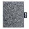 Sac shopping Felta avec large fond de 12 L en feutre recyclé certifié GRS Standard | Gris | sans marquage | non disponible | non disponible | non disponible