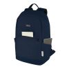 Sac à dos anti-vol pour ordinateur portable Joey de 18&nbsp;L en toile recyclée GRS 15,6&nbsp;pouces Standard | Marine | sans marquage | non disponible | non disponible | non disponible