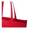 Sac shopping à soufflets Florida certifié GRS 270 g/m² 14L Standard | Rouge | sans marquage | non disponible | non disponible | non disponible
