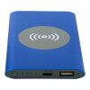 Batterie de secours sans fil en aluminium recyclé Juice type-C de 4&nbsp;000&nbsp;mAh Bleu royal