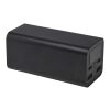 Batterie de secours Acamar de 20 000 mAh et 70 W en aluminium recyclé pour ordinateur portable Standard | Noir | sans marquage | non disponible | non disponible