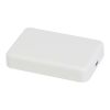 Batterie de secours Acrab magnétique sans fil de 10&nbsp;000&nbsp;mAh et 15&nbsp;W avec PD de 20&nbsp;W - fabriquée en plastique recyclé Standard | Blanc | sans marquage | non disponible | non disponible