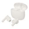 Oreillette Bluetooth® True Wireless Alterf en plastique recyclé avec embouts en silicone Standard | Blanc | sans marquage | non disponible | non disponible