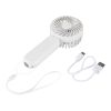 Ventilateur portable en plastique recyclé Aervia Standard | Blanc | sans marquage | non disponible | non disponible