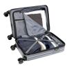 Valise cabine Rover de 20" et 40 L recyclée GRS Standard | Argent | sans marquage | non disponible | non disponible
