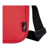 Sac bandoulière Byron de 2 L recyclé certifié GRS Standard | Rouge | sans marquage | non disponible | non disponible | non disponible