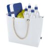 Sac shopping Panama recyclé GRS isotherme de plage avec poignées en cordelette Standard | Blanc | sans marquage | non disponible | non disponible