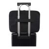 Sacoche 2-en-1 Libra pour ordinateur portable recyclé GRS de 3L Standard | Heather Charcoal | sans marquage | non disponible | non disponible | non disponible