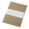 Cahier kraft Novella Austen A5 recyclé à couverture souple de 100 feuilles Naturel | sans marquage | non disponible | non disponible