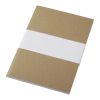 Carnet A5 à couverture souple recyclée en kraft Novella Austen avec 50 feuilles Naturel | sans marquage | non disponible | non disponible