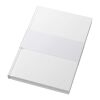 Carnet A5 à couverture rigide mate Novella Brontë avec 100&nbsp;feuilles Blanc | sans marquage | non disponible | non disponible