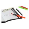 BIC® Grip Roller orange-gris clair | encre noire | Sérigraphie 1 couleur | Capuchon-arrière clip | 15.00 mm x 25.00 mm