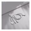 Câble multiple Xoopar Mr. Bio Long pour Apple/Samsung Watch 1 mètre Blanc