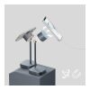 Lampe de table intelligente Xoopar Mojiu avec commande vocale Gris clair | Gravure | à l'opposé du bouton on/off | 35 mm x 30 mm
