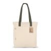 Sac carrier Canvas InSideOut Reuuz 33 x 42 x 10 cm Ecru-Vert olive