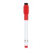 Marqueur pour tableau blanc avec aimant et raclette Rouge / blanc | sans marquage | non disponible | non disponible